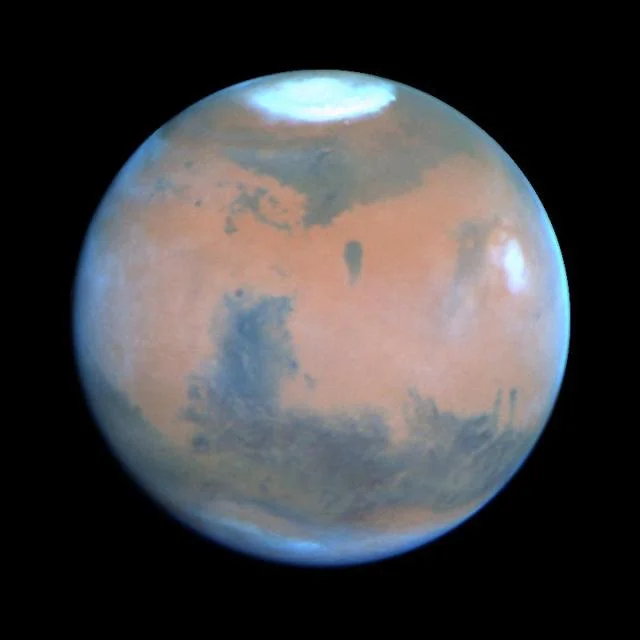 Marte en primavera, fotografiado por el Hubble